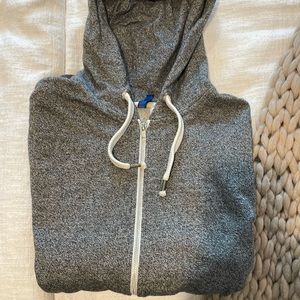Mens zip hoodie sweatshirt